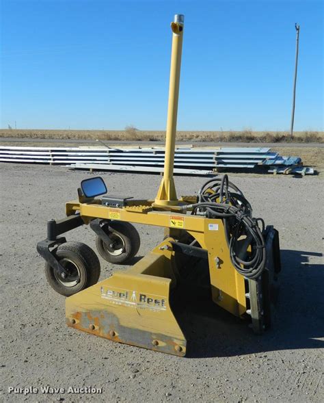 grading box skid steer|level best laser grading box.